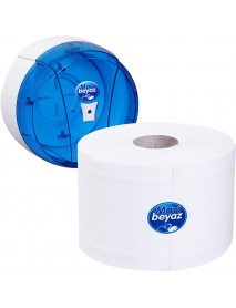 Mavi Beyaz Çek Sil İçten Çekme Tuvalet Kağıdı
